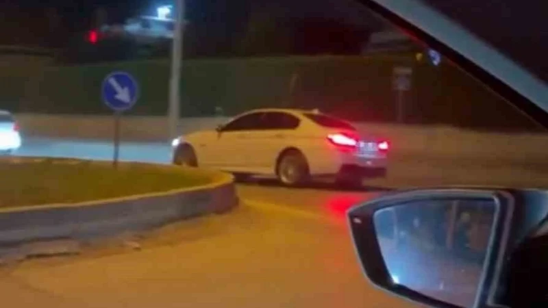 Drift pahalıya patladı: 140 bin lira ceza ehliyete iptal